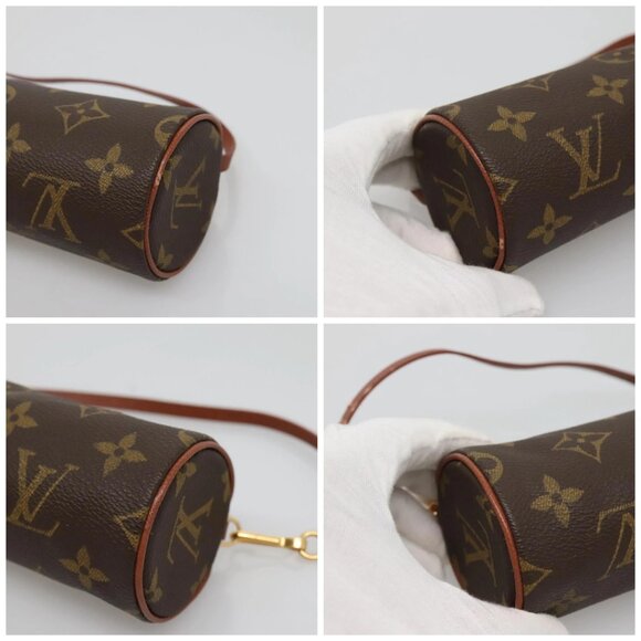 LOUIS VUITTON Monogram Papillon Pouch LV Auth 134775 - Picture 16 of 16
